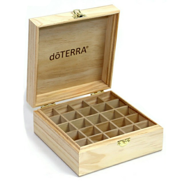 dōTERRA drevená krabička na oleje